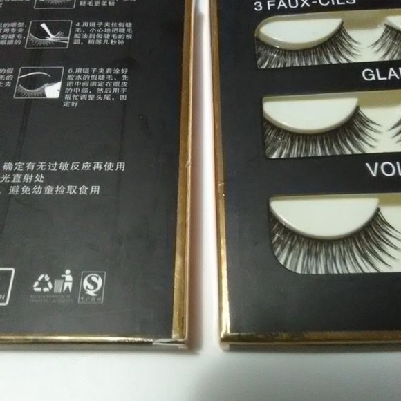New 4 Set Luxury Natural 3D Eyelash Long Glam + 4 - Picture 7 of 7